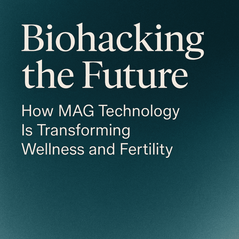 Biohacking the Future: How MAG Technology Is Transforming Wellness and Fertility