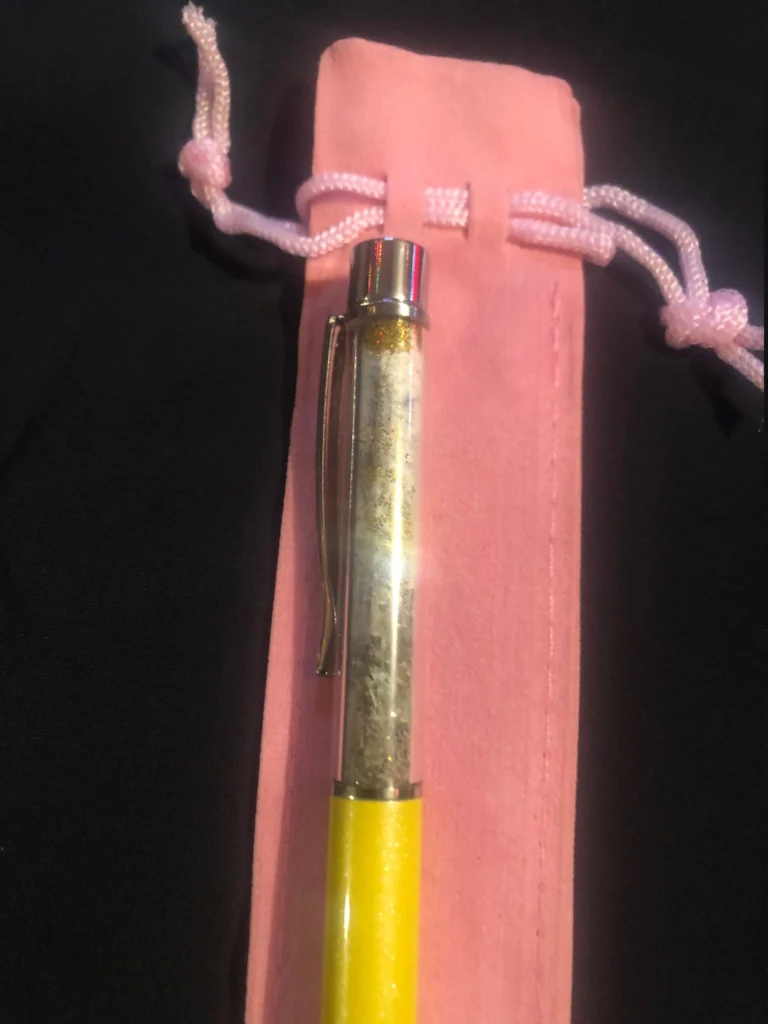 Fertility journal as part of a sacred self‑care ritual.