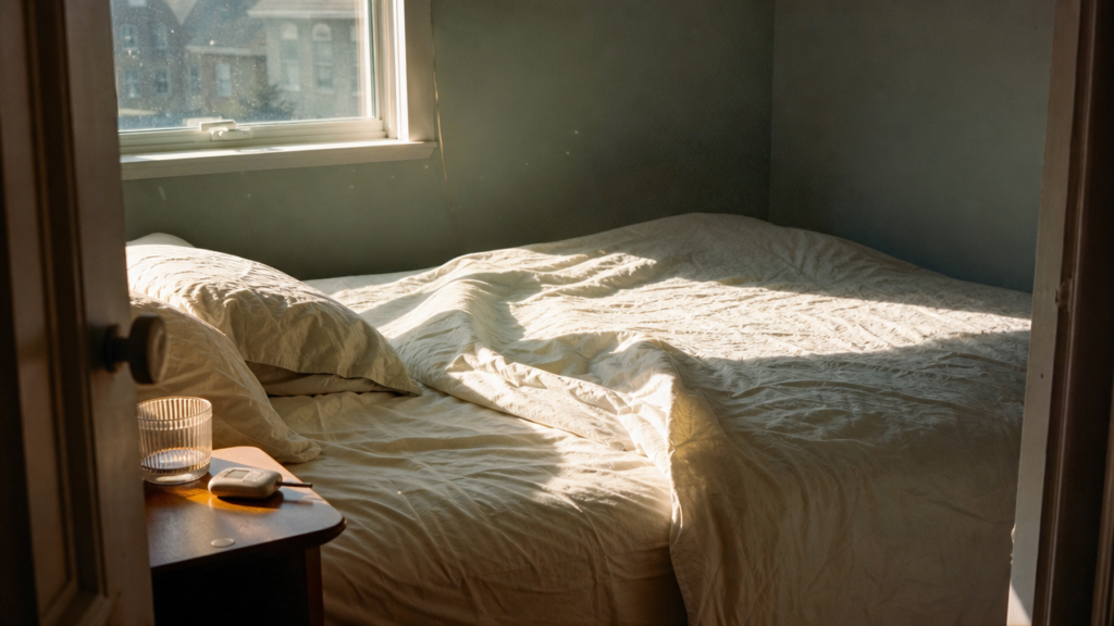Broken sleep is a logistics problem before it is a nervous system one