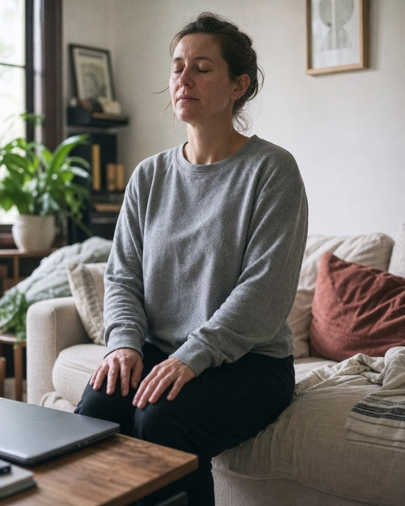The daytime practice behind better nights — ten minutes of sitting that does more than any meditation for sleep at 3 a.m